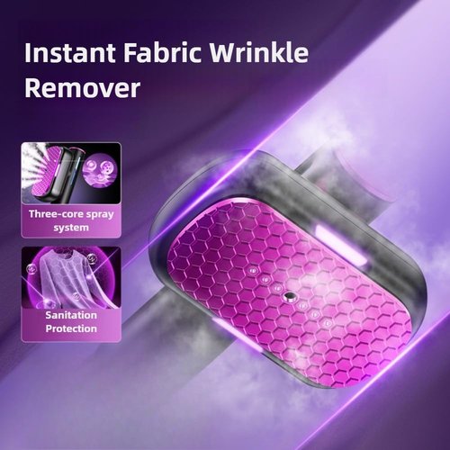 AUHKO Travel Steamer - Smart Garment Iron with AI Temperature Sensing | 1200 Watts, Portable Design