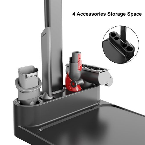 Foho Vacuum Stand Storage Dock Dockings Station Compatible for Dyson V7 V8 V10 V11 V12 V15 SV18 SV21, Storage Bracket Stand Compatible for Dyson Vacuum Cleaner