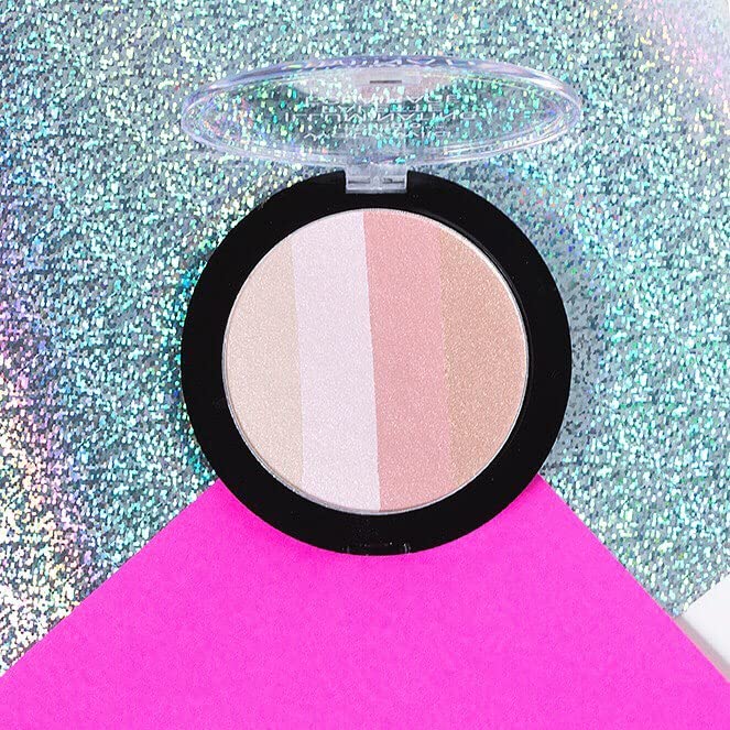 wet n wild MegaGlo Illuminating Blush Powder Palette Catwalk Pink