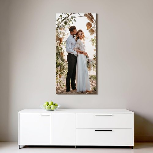 Custom Canvas Prints by [Brand Name] - Personalized Photo Wall Art for Weddings, Family & Home Decor | 24x48