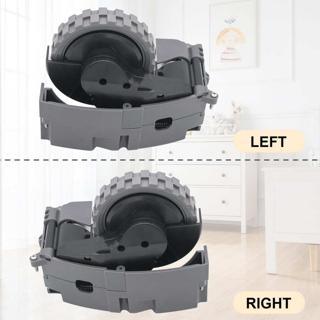 Coodss Left Drive Wheel Module Pair Compatible with iROBOT Roomba 500 600 700 800 900 Series Vacuum Cleaner Replacement Parts Accessories
