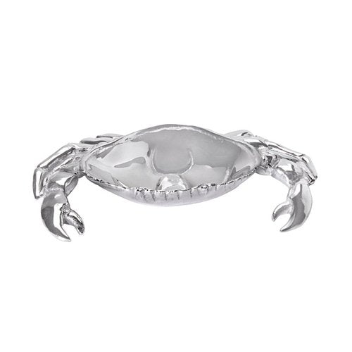 Crab DIP Dish | Silver | Brillante | Gifts | NUT, Candy & Sauce Dish | Recycled SANDCAST Aluminum | Handmade in Mexico
