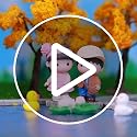 8-Piece Mini Resin Boy and Girl Figurines for Fairy Gardens & Decor