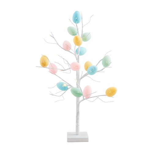 Mud Pie Easter Egg Light Tree; 23" H