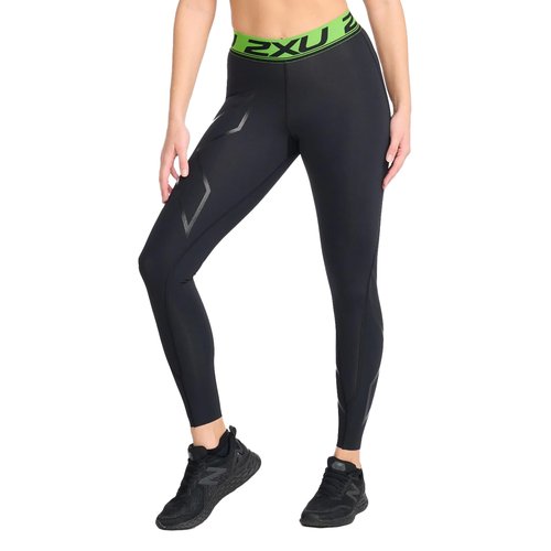 2XU Women's Refresh Recovery Compression Tights, Black/Nero, Large/Tall