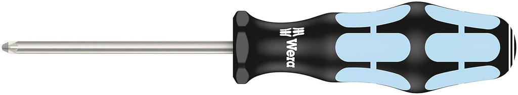 Wera Screwdriver Set - 6-Piece Stainless Steel with Rack | 3334/3350/3355/6 Models