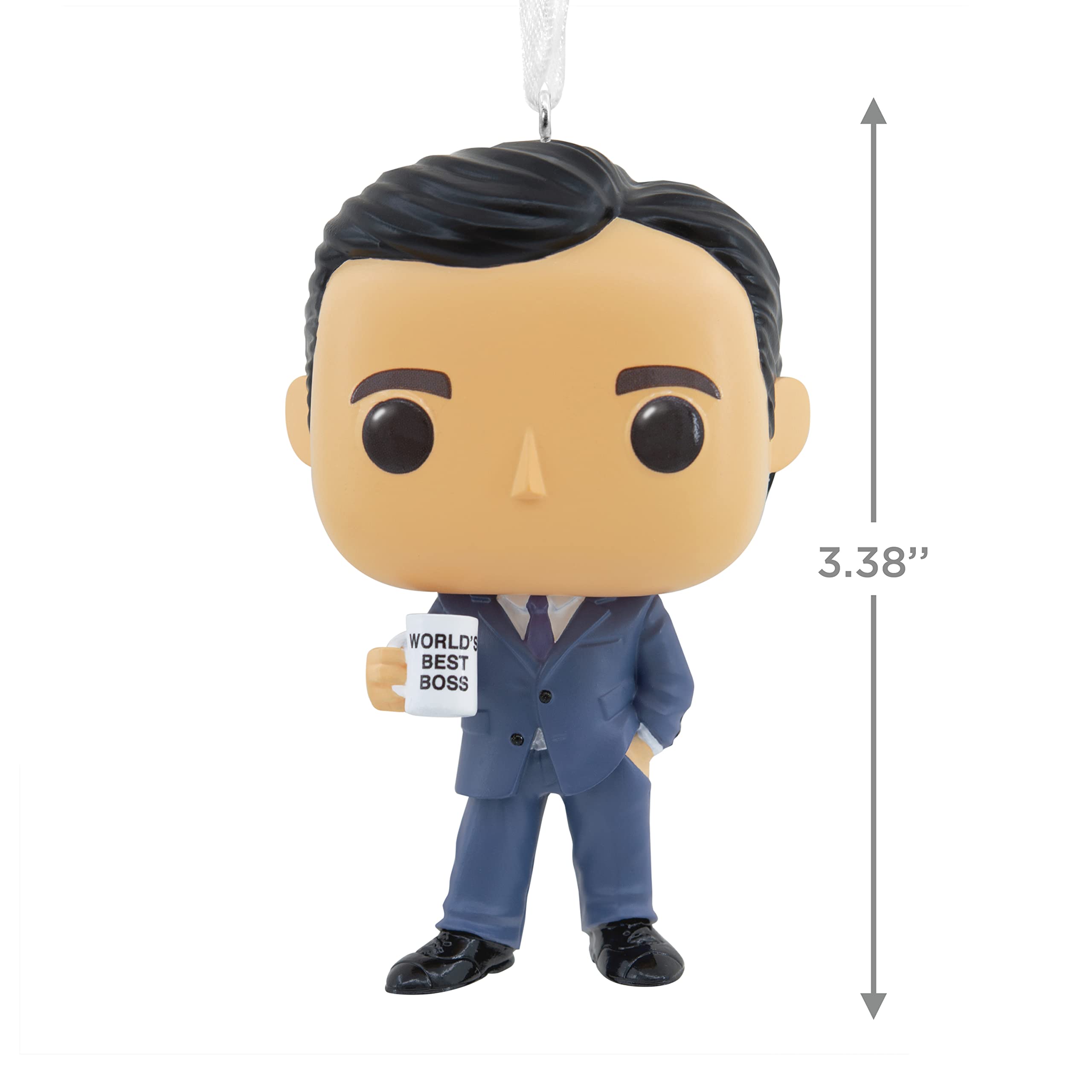 Hallmark The Office Michael Scott Funko POP! Resin Christmas Ornament