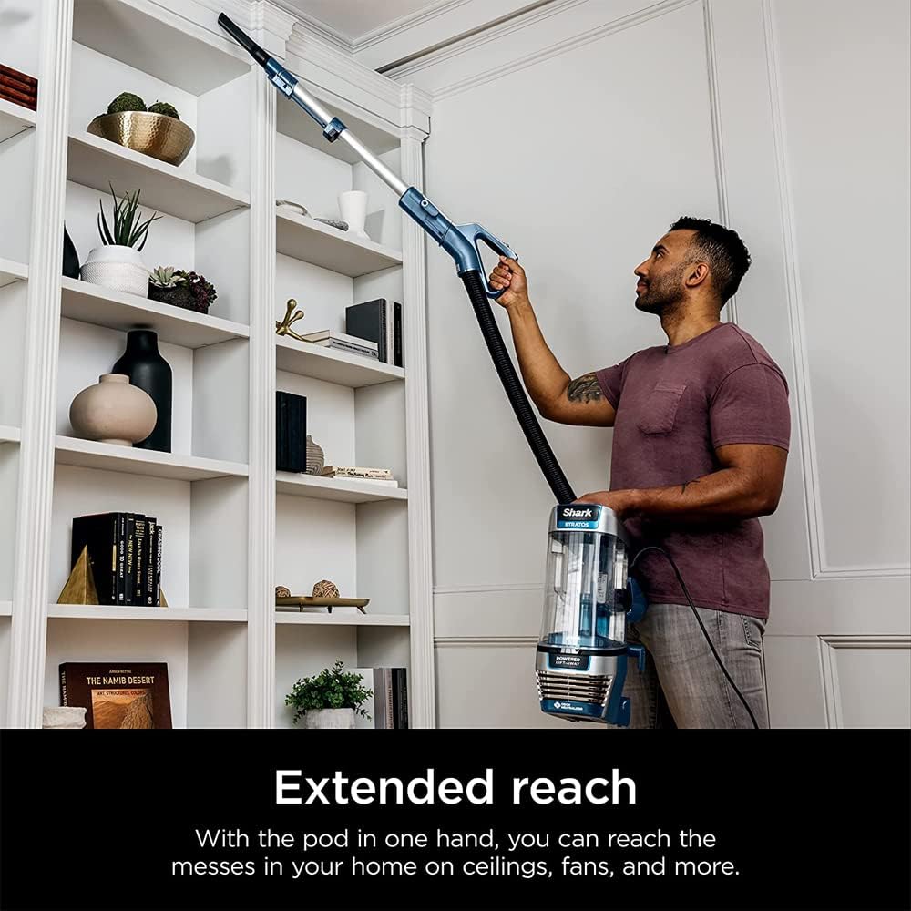 Shark AZ3002 Stratos Upright Vacuum - TruePet Upgrade Bundle with 3-Year Enhanced Protection Pack