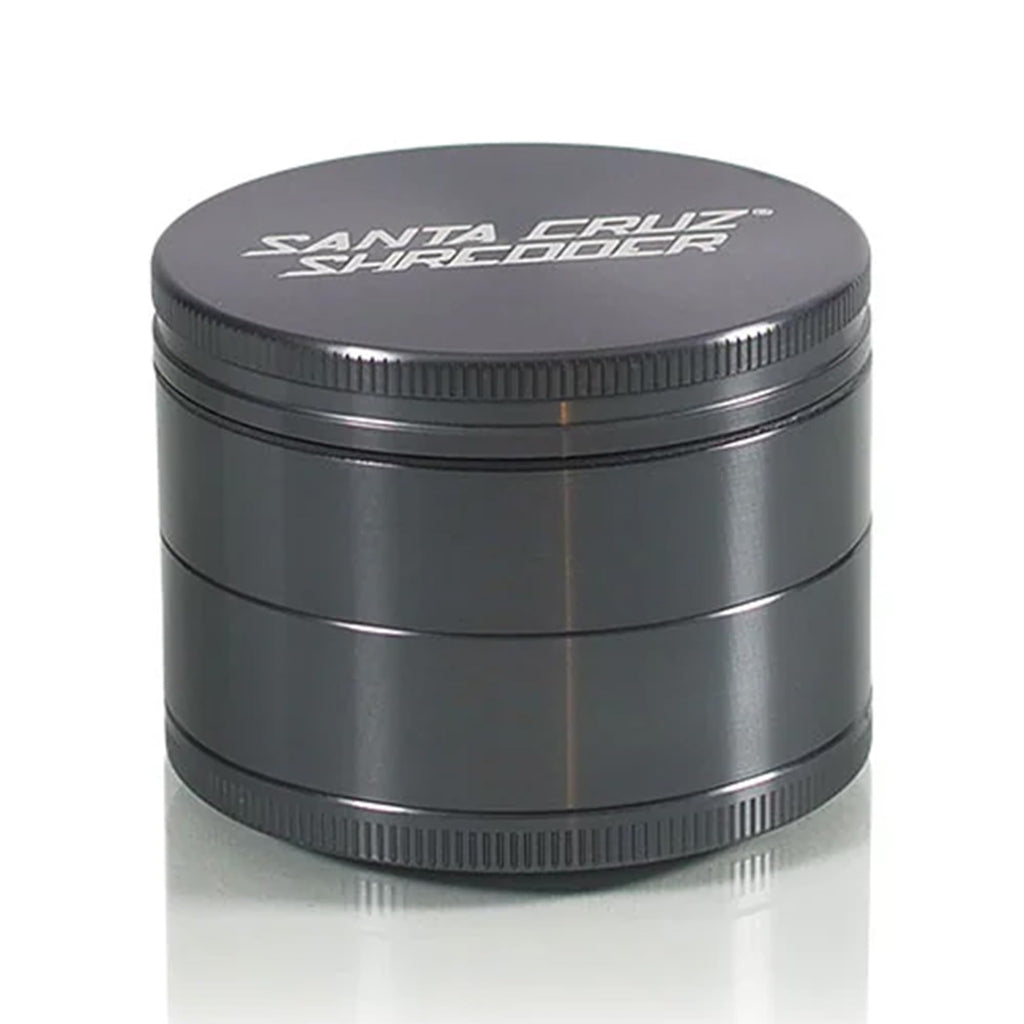 Santa Cruz Shredder Herb and Spice Grinder Made in USA (Large (2.7 Inch), Grey)