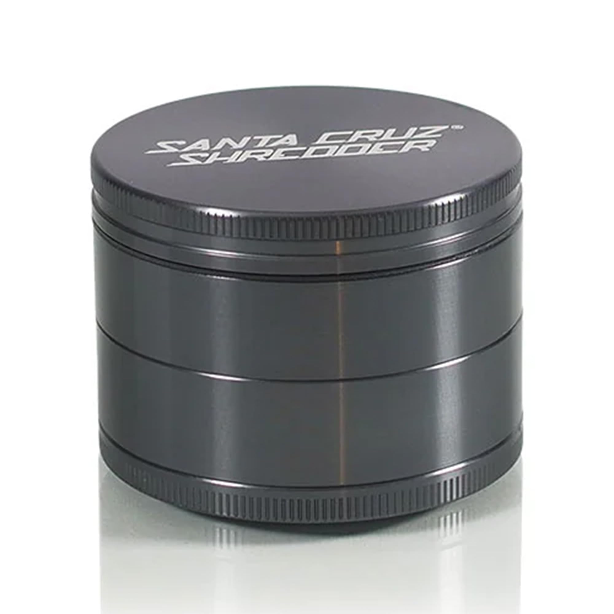 Santa Cruz Shredder Herb and Spice Grinder Made in USA (Large (2.7 Inch), Grey)