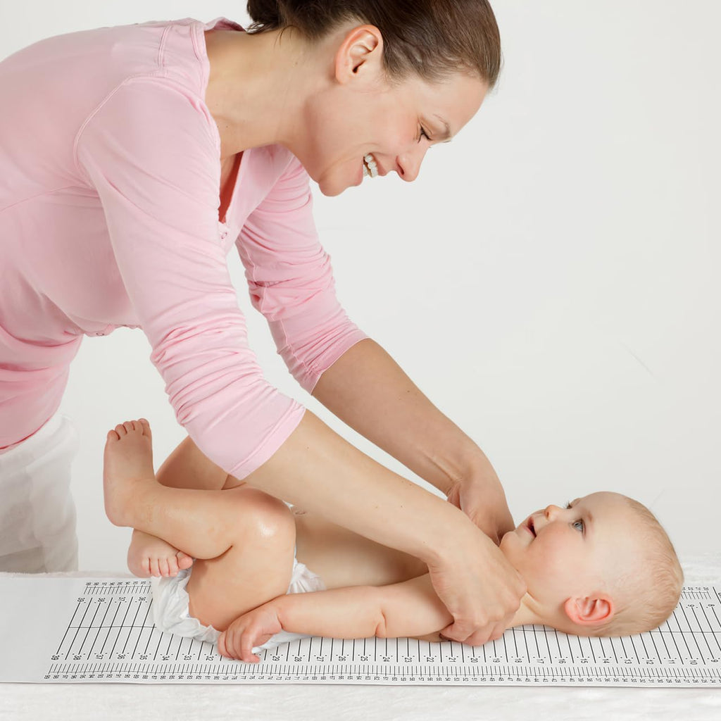iplusmile Baby Height Measuring Mat, Infantometer Height Chart for Newborns, Toddlers, and Infants Growth Chart for Pediatrician & Home Use & Visits, 52" Long