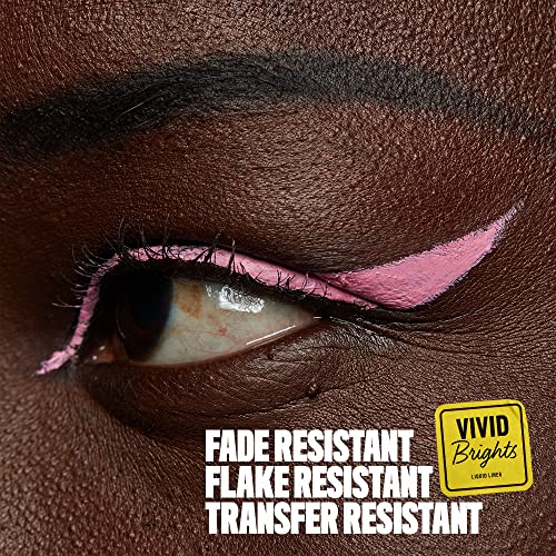 NYX Professional Makeup Vivid Brights Liquid Eyeliner - Sneaky Pink