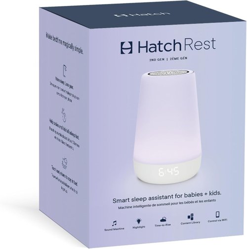 Hatch Baby Sound Machine - Night Light & Sleep Support | Wi-Fi White Noise Alarm Clock for Kids