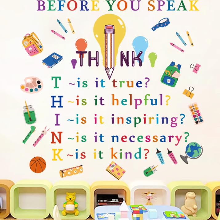 Colorful Inspirational Quotes Wall Decals for Home & Classroom