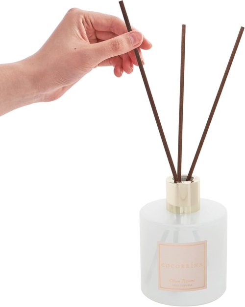 Cocorrína Reed Diffuser - Olive Flower Scent for Relaxing Home Ambiance
