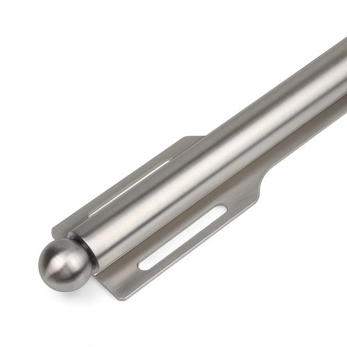 FIRJOY 12" Valet Rod for Closet Pull Out (1 Pack, Brushed Nickel)