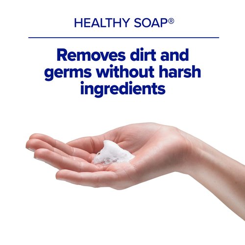 PURELL HEALTHY SOAP Gentle & Foam ES6 Starter Kit, 1- 1200 mL Fragrance Free Soap Refill + 1- PURELL ES6 Graphite Touch-Free Soap Dispenser (Pack of 1) - 6472-1G - Manufactured by GOJO, Inc.