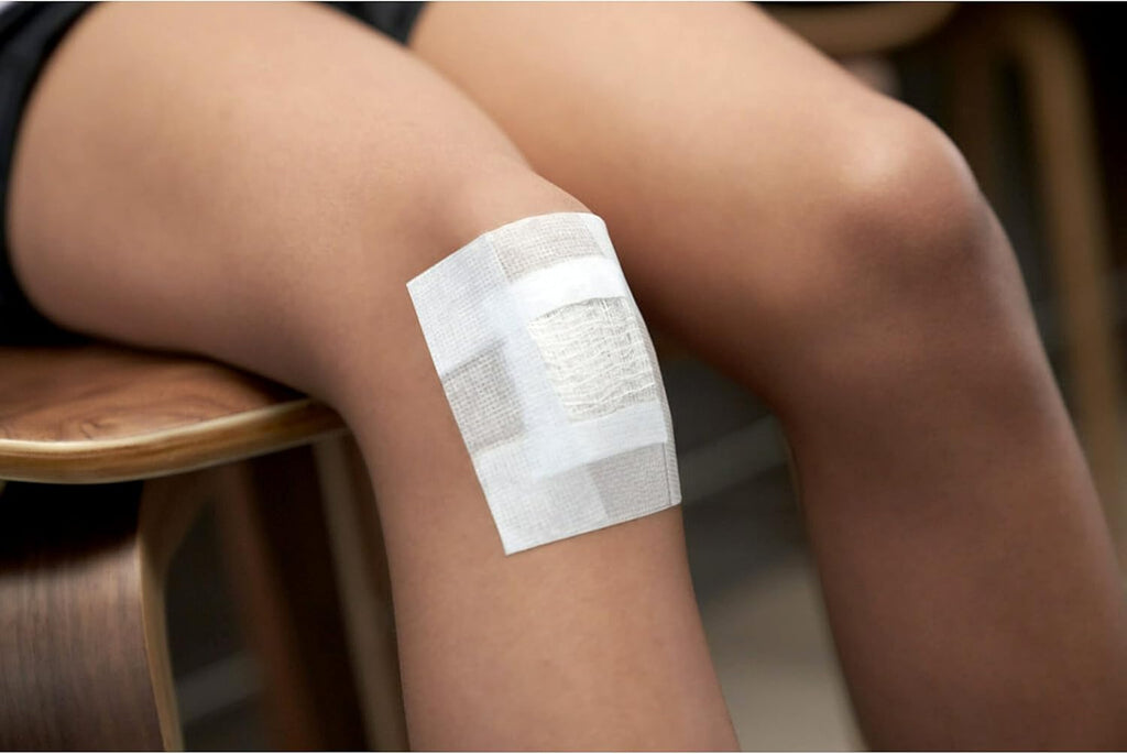 Nexcare Pain-Free Tape - Strong Adhesive for Sensitive Skin | Easy Tear, 1 Roll
