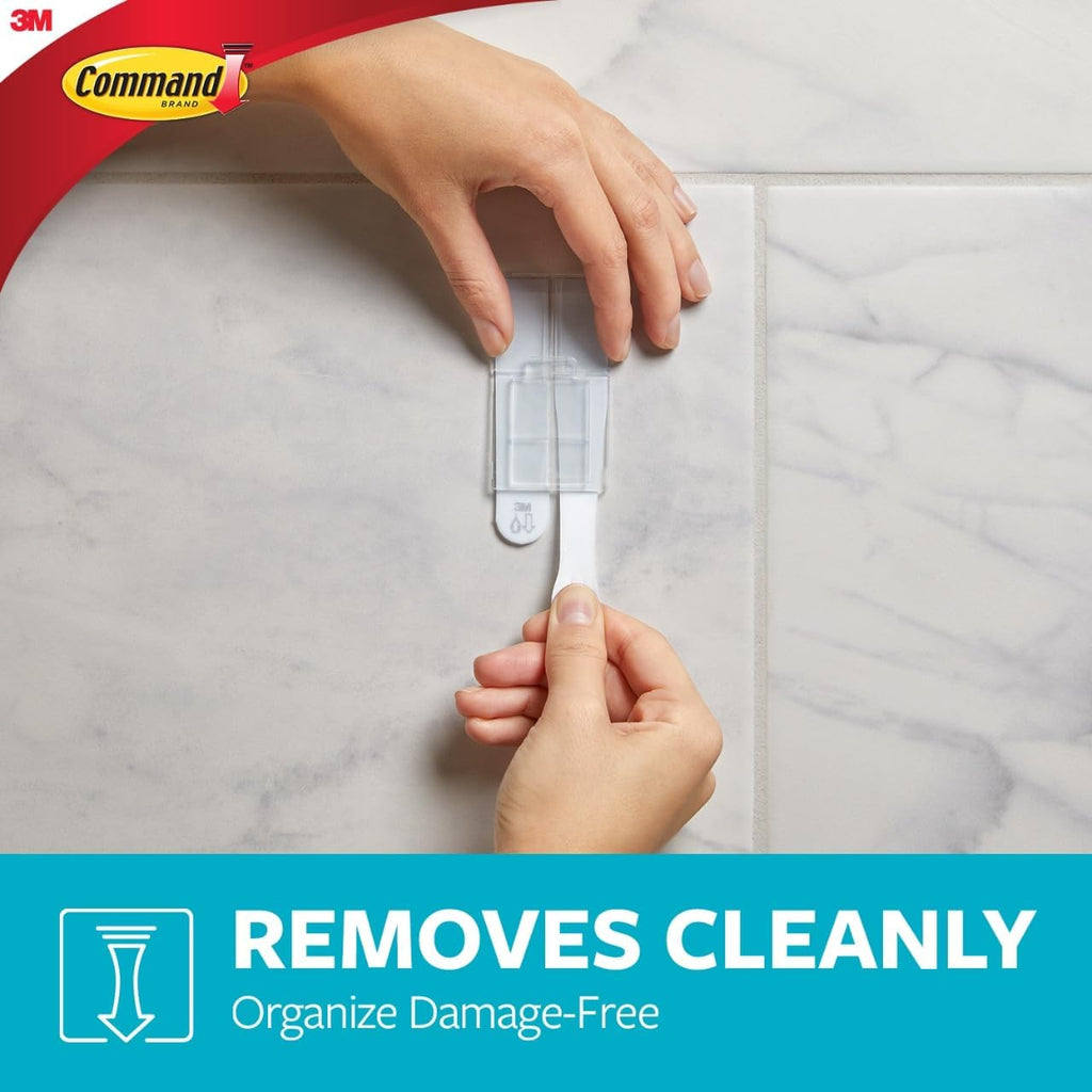 Command Shower Caddy - Water-Resistant Strips for Easy Bathroom Organization | Durable Design