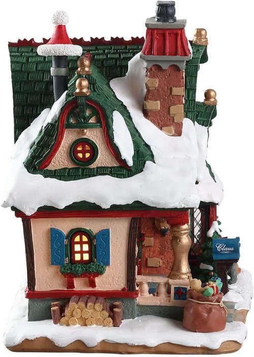 Lemax Santa's Wonderland Collection - The Claus Cottage Figurine | Festive Holiday Decor