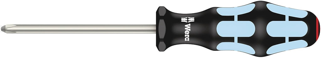 Wera Screwdriver Set - 6-Piece Stainless Steel with Rack | 3334/3350/3355/6 Models