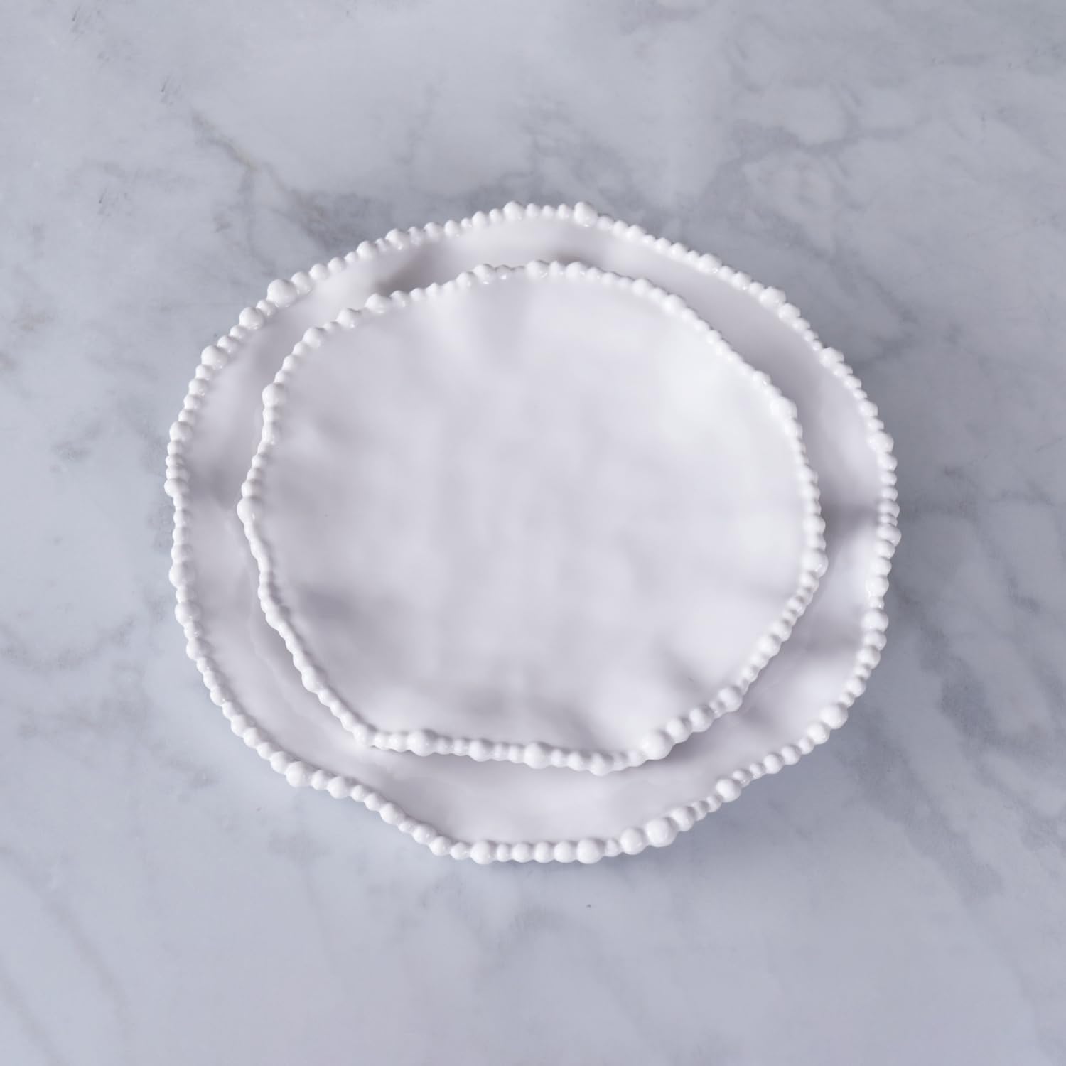 Beatriz Ball VIDA Alegria 9" Salad Plate Set of 4 (White)