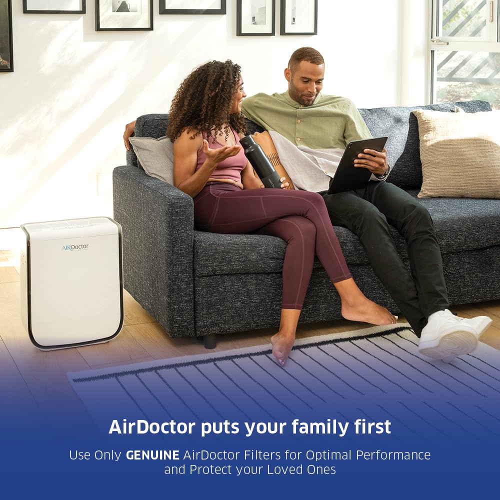 AIRDOCTOR AD2000 Genuine Replacement Carbon/Gas Trap/VOC Replacement Filter with Pre-Filter | MADE BY AIRDOCTOR
