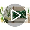 St. Patrick's Day Lucky Clover Throw Pillow Cover - 12x20 Inch