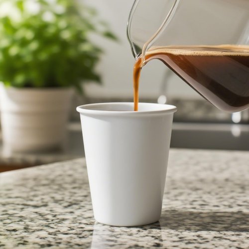 Cxsel Coffee Cups, 100 Count 12 Oz Paper Cups, Disposable Cups for Hot and Cold, Disposable Coffee Cups for Office Home Party