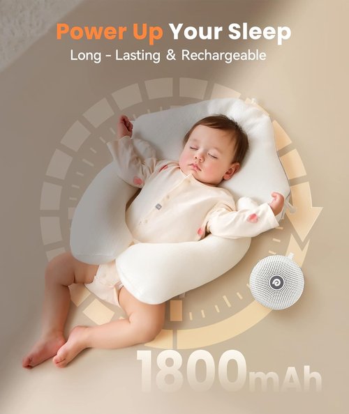Dreamegg Sleep Ease Bundle - D11Max & D1 Nova Sound Machine for Babies & Adults | Dimmable White Noise Alarm Clock