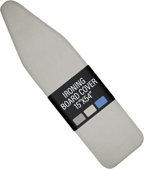 Iwtmm Ironing Board Cover - Heavy-Duty Silicone Coating & Scorch-Resistant Padding | Fits 15 x 54 Inches