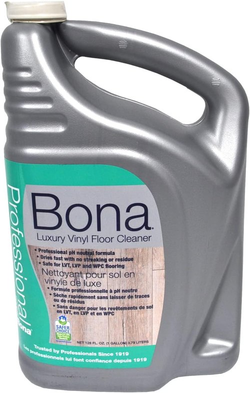 Bona Pro Series Vinyl Floor Cleaner - Ready-to-Use Refill - 1 Gallon for Easy Cleaning