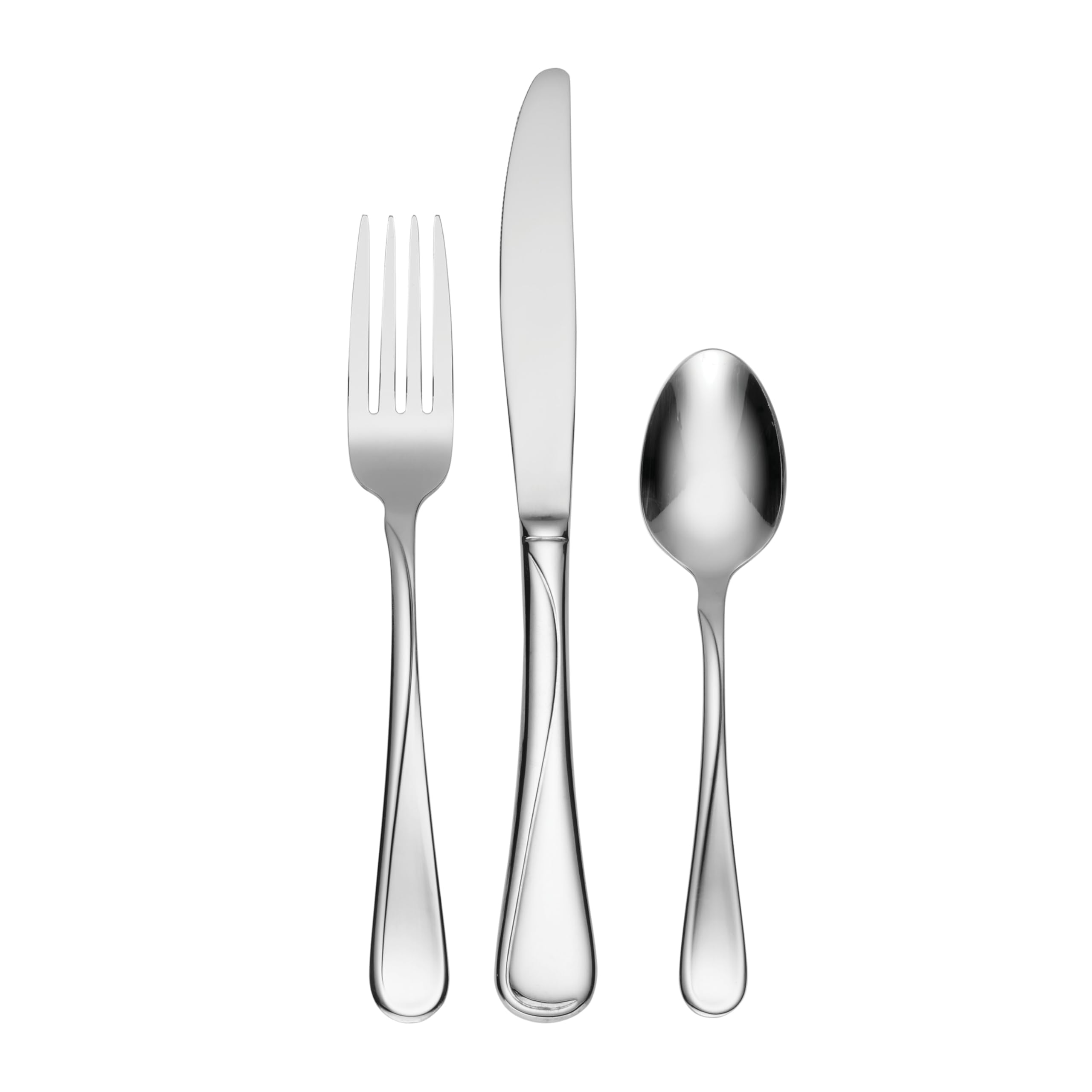 Oneida Flight 12-Piece Stainless Steel Flatware Set, Service for 4