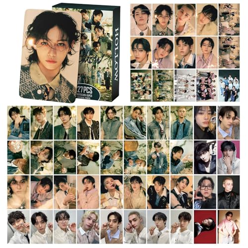 Stray Kids HOLLOW Album Photocard Set - 127 PCS with Stickers