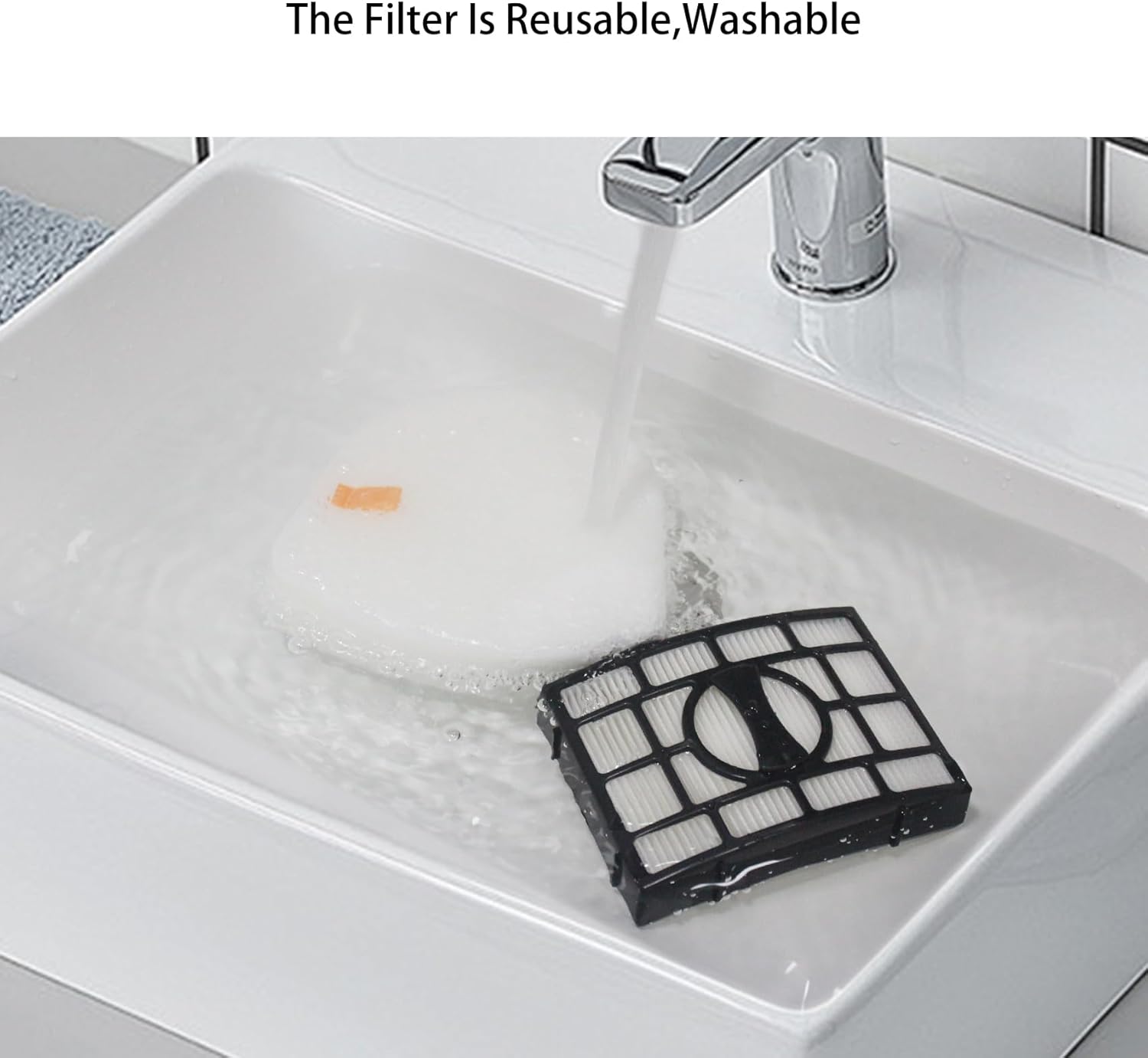 Shark Replacement Filter - Compatible with UV730 & V5 Navigator Lift-Away Vacuums | High-Performance HEPA Filter