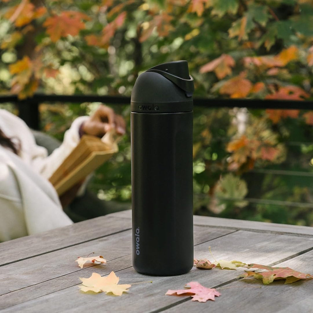 Owala FreeSip Insulated Stainless Steel Water Bottle - BPA-Free, 24 Oz, Ideal for Travel - Lost Signal