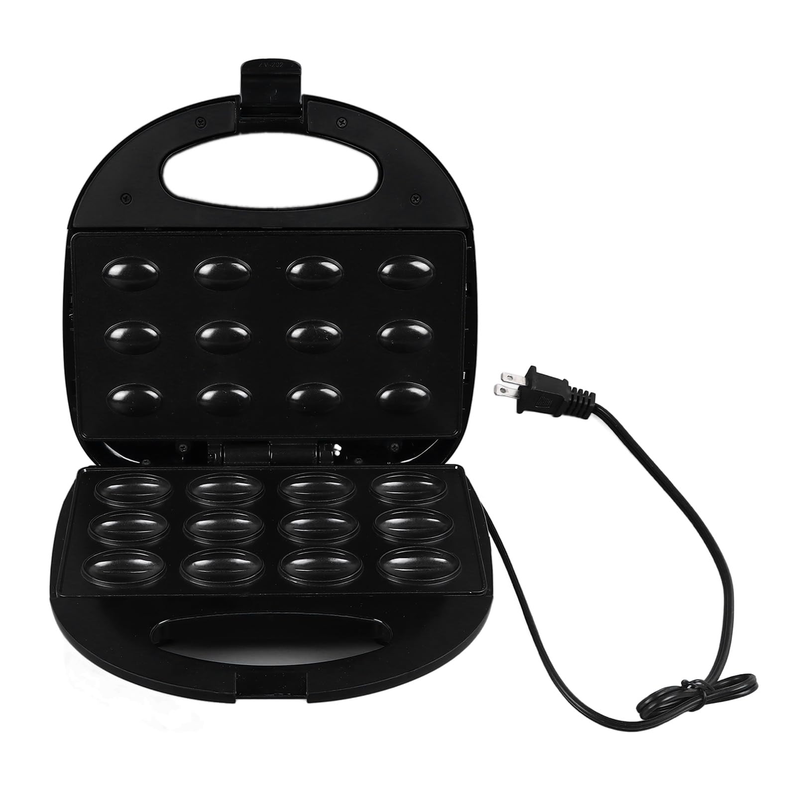 Electric Walnut Cake Maker, Non Stick Walnut Cookie Maker, Automatic Mini Nut Waffle Bread Machine, Electric cookie press Baking Breakfast Maker for Home Cooking