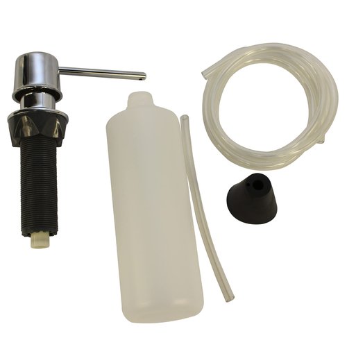 Danco 10037 Soap Dispenser with Straight Nozzle, 1 Pack, Chrome