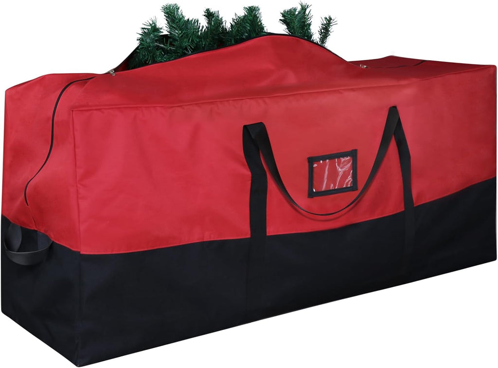 Skiennix Christmas Tree Storage Bag - Extra Large Waterproof 600D Oxford for 7.5 Ft Trees | Zipper & Card Slot