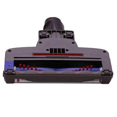 First4spares Handheld Motorized Swivel Head Turbo Brush for Dyson DC35 ONLY, Silver, Plastic Body, Rotating Carbon Fiber Bristles, Vacuum Cleaner Brush