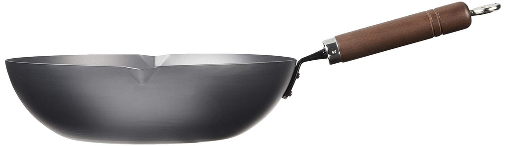 Yoshikawa 89911-6 Black Steel Fry Pan, 11