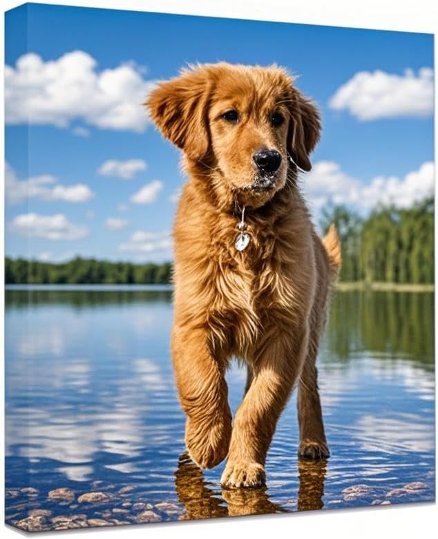 Personalized Canvas Print by [Your Brand] - Custom Photo Wall Art for Bedroom & Living Room | 12" W x 18" H