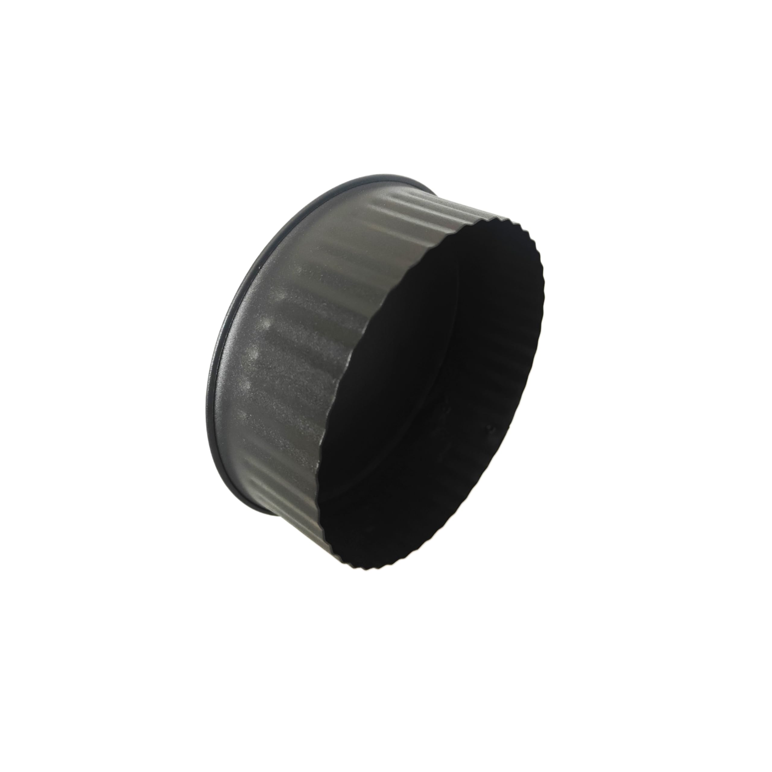 lrnyso corrugate Flue Cover Cap，Indoor Chimney Pipe Cap，Round Chimney Stove Pipe Plug，Stove Pipe Cap BM0152 7 inch Fireplace Chimney Pipe 24Gauge