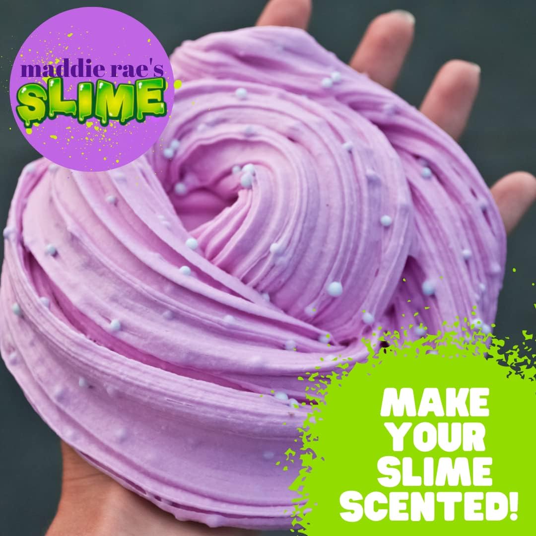 Maddie Rae's Slime Yummy Scented Oils - 12 Pack of 10ml Natural Food Fragrance Bottles for Diffusers & Crafts