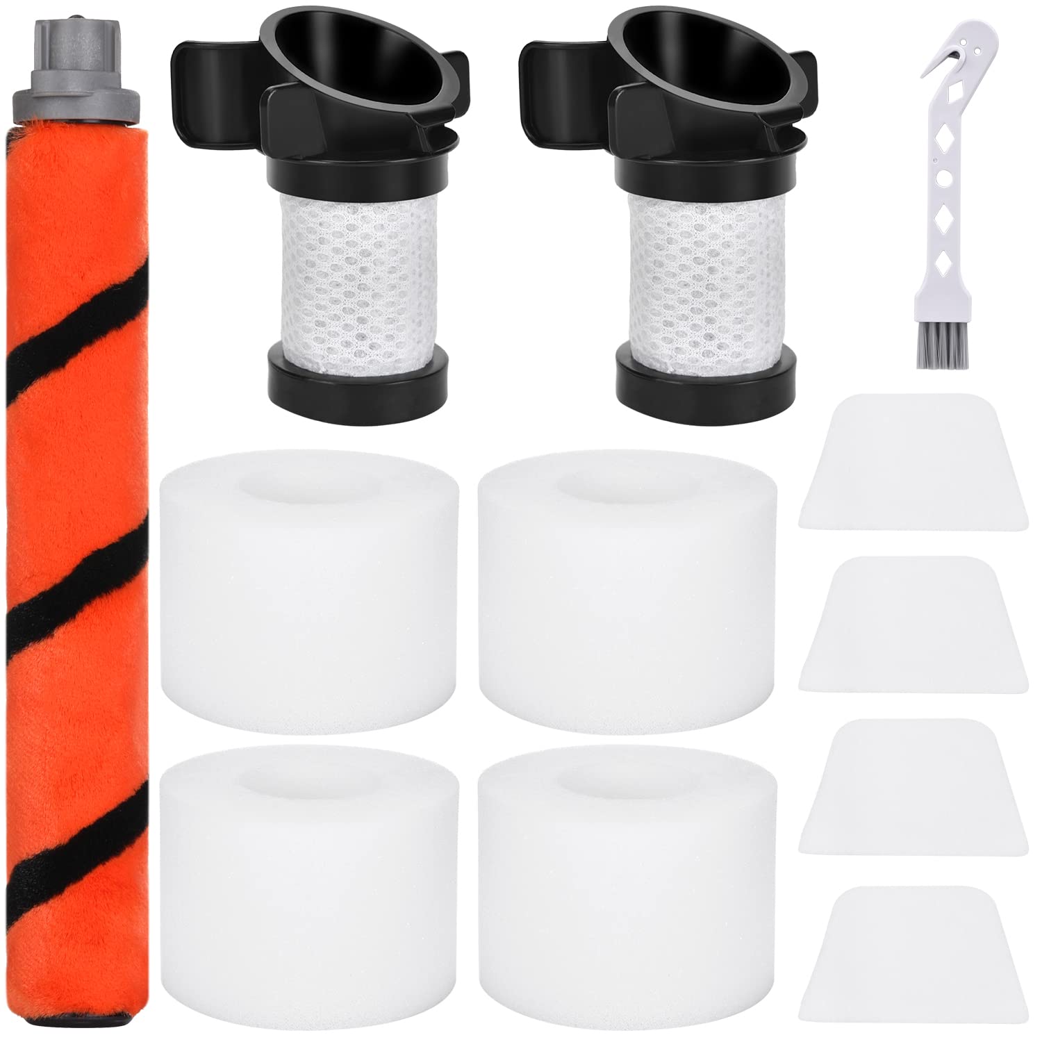 Leadaybetter Vacuum Filters Replacement for Shark ION Flex Duo Clean IF100 IF200 IF201 IF202 IF251 IF252 IF281 IF282 IF285 IR141 IR142 UF280 X30 X40 F60 F80 IC205, Compare to Part #XPREMF100&XPSTMF100