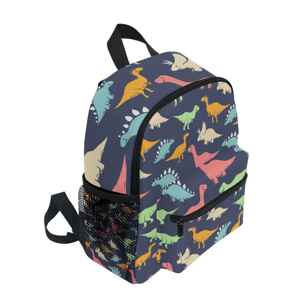 Cute Kids Back Pack Colorful Dinosaur Todder Backpack Lightweight Preschool Kindergarten Book Bag Practical and Durable Daycare Bag for Travel,Toys