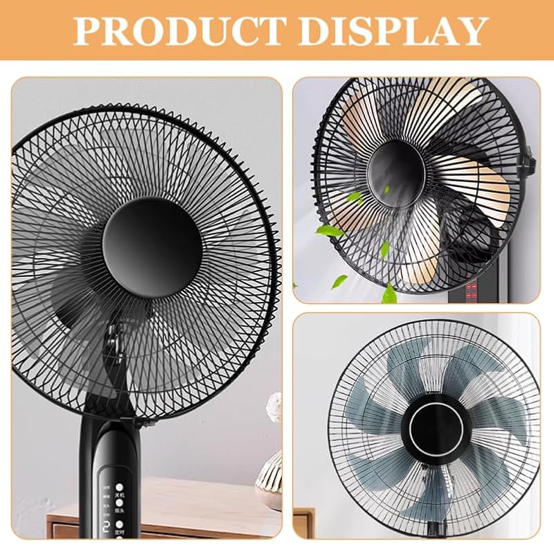 LALAFINA 12-Inch Electric Fan Replacement Hoop with Screws