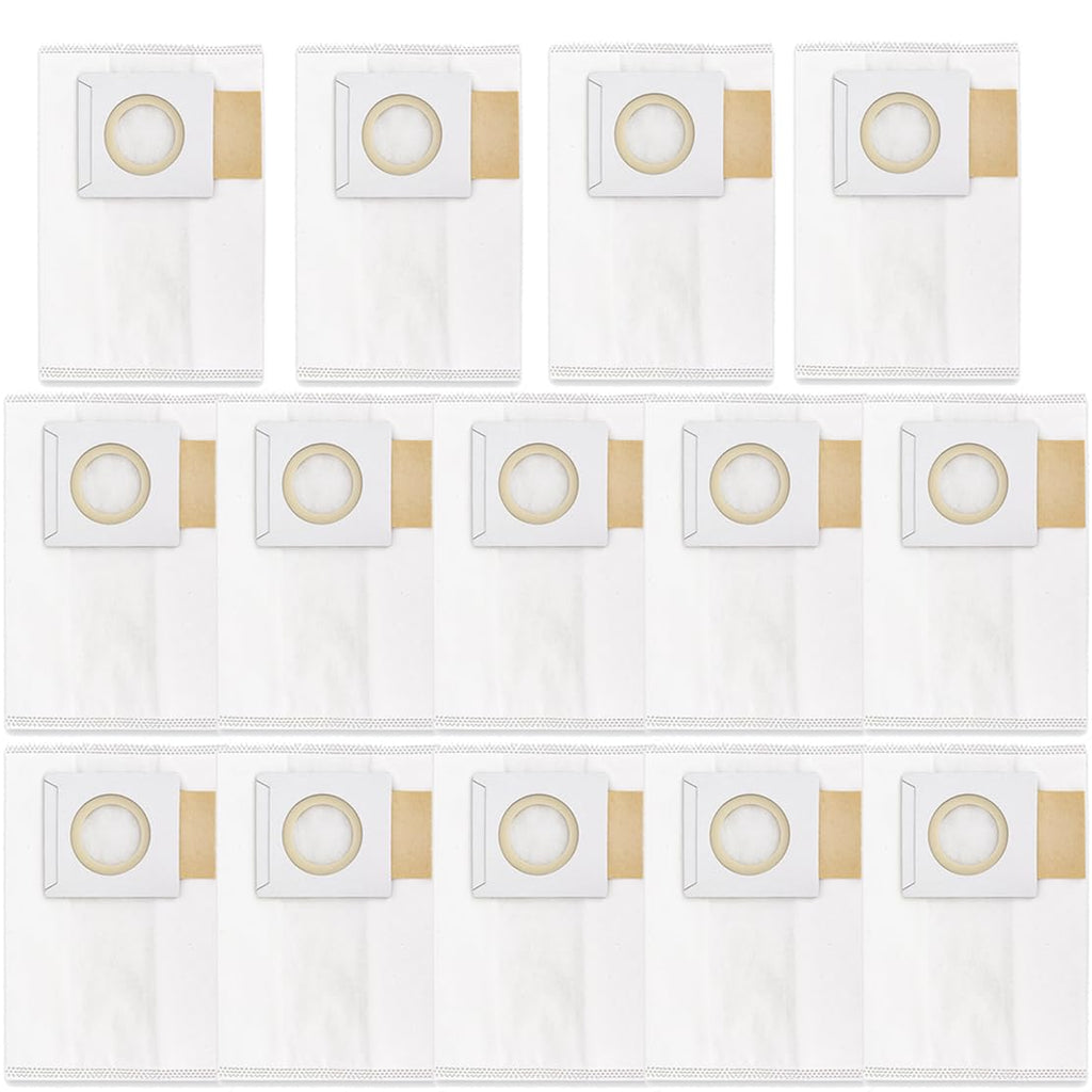 14Pack 197903-8 Filter Dust Bags for Makita Backpack Vacuum Models XCV05, XCV09 and XCV10 - Replacement Vacuum Bags Dust Bag Accessories