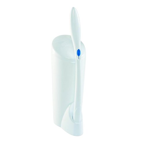 Clorox Toilet Wand Cleaning Kit - Disposable Handle, Caddy & Refills | White (Case of 6)