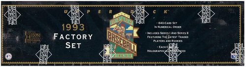 1993 Upper Deck Baseball Complete Factory Set/Derek Jeter